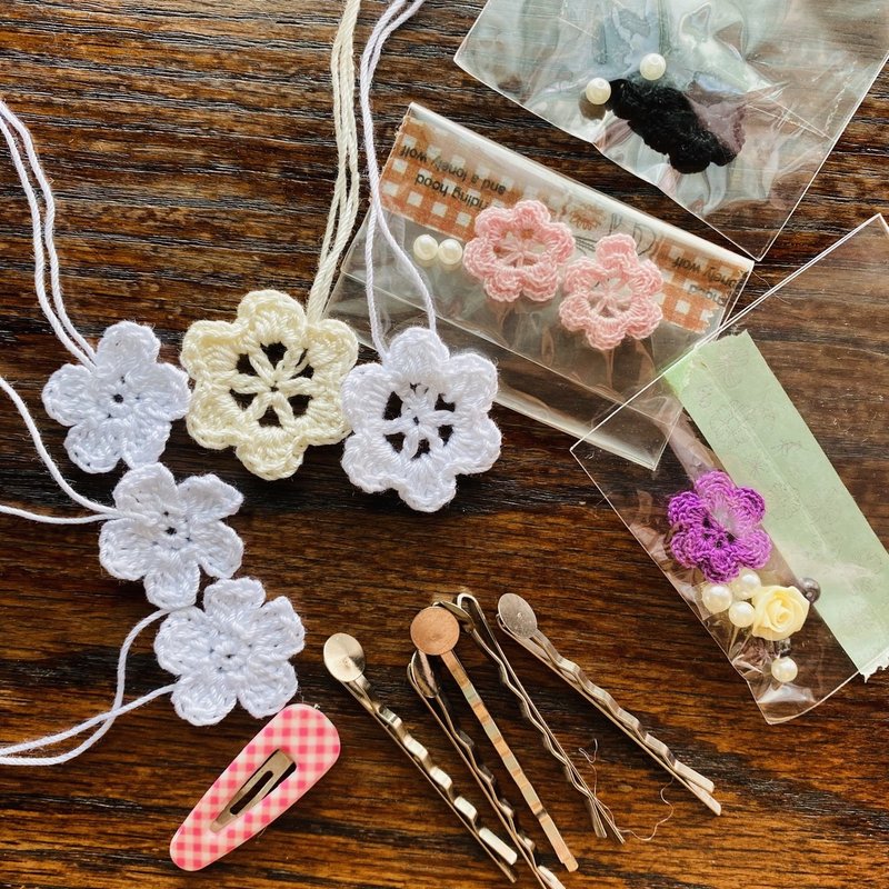 8月13日 髪飾りを創りたい Knit優香 Note