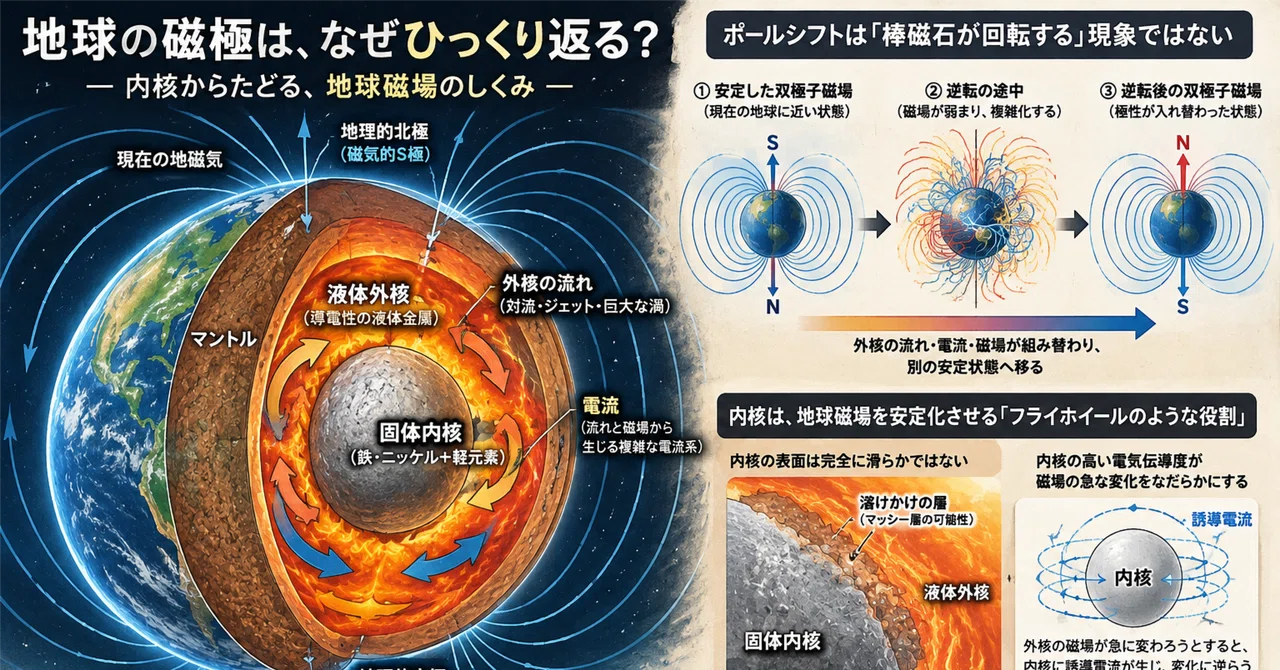 The Earth was not a giant bar magnet—tracing from the inner core to ...