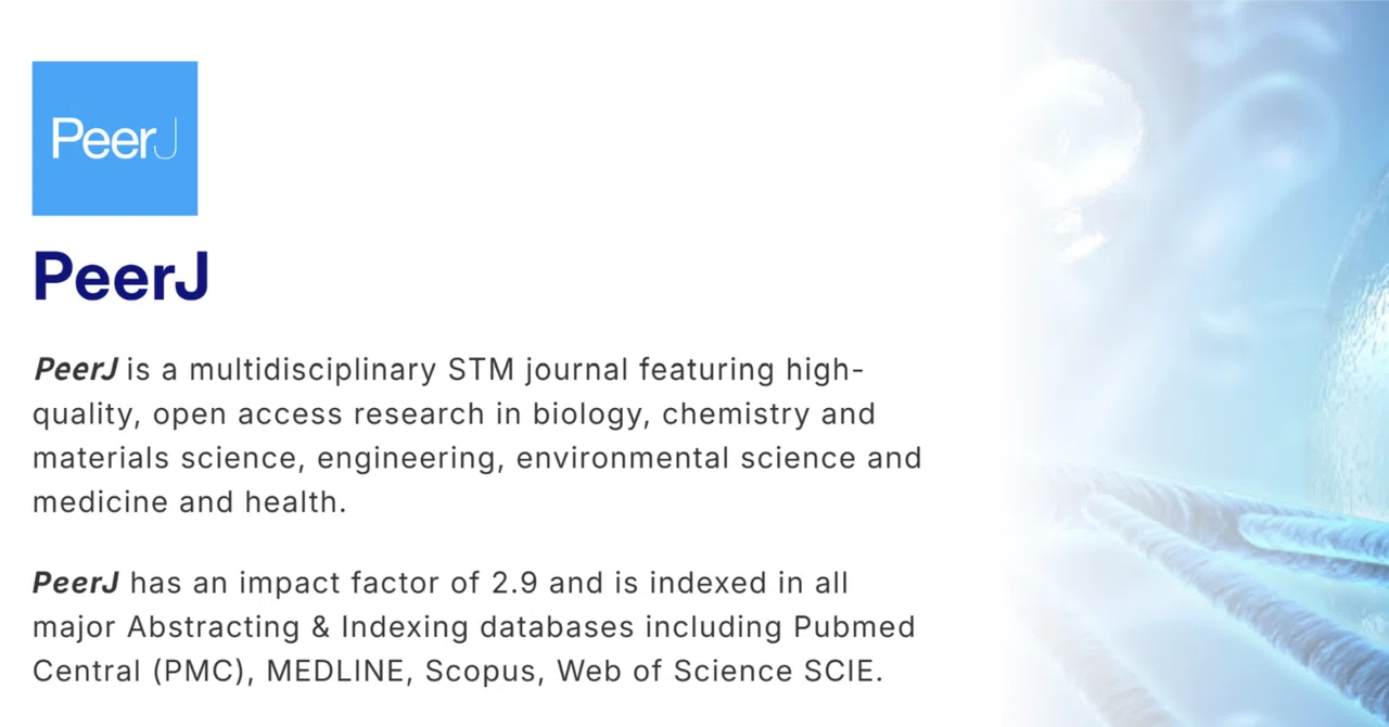 A Unique International Journal | PeerJ｜Hisaya Sudo ｜ AI×教育工学