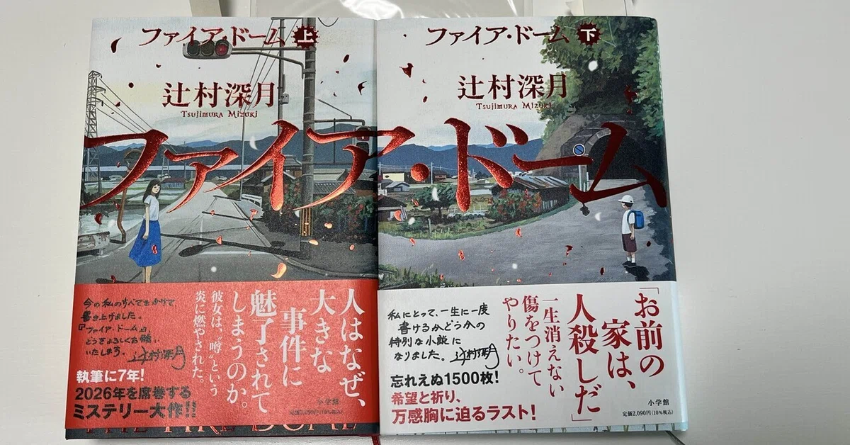 [Book] Fire Dome, Volumes 1 & 2, Mizuki Tsujimura, Shogakukan｜sawako