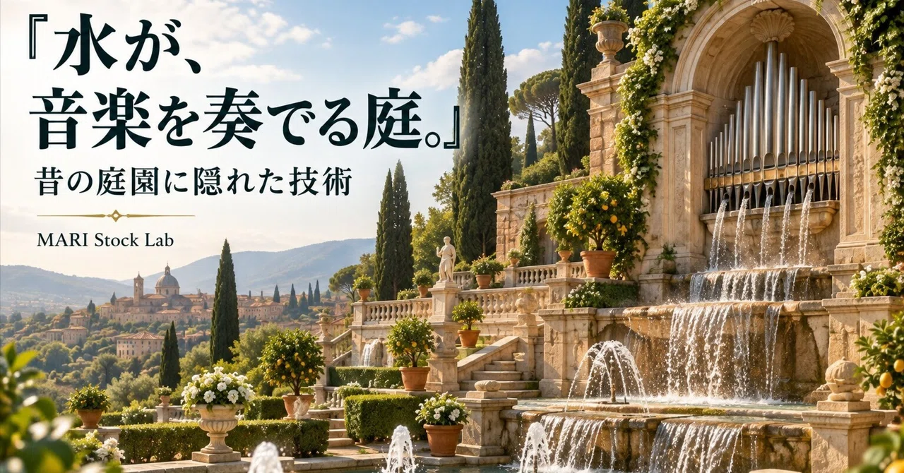 A Garden Where Water Plays Music. | Technology Hidden in Ancient ...