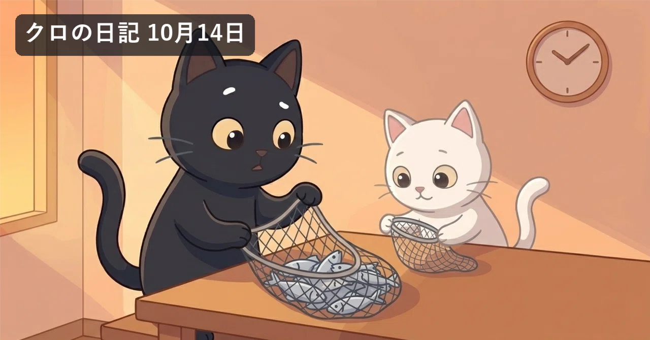Kuro's Diary October 14: The machine's monitoring was too strict, even ...