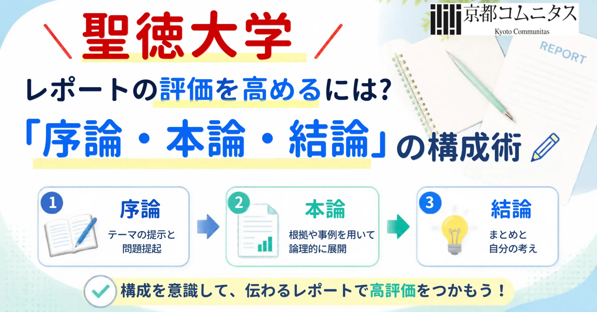 \Seitoku Correspondence/ How to improve your report evaluation? The art ...