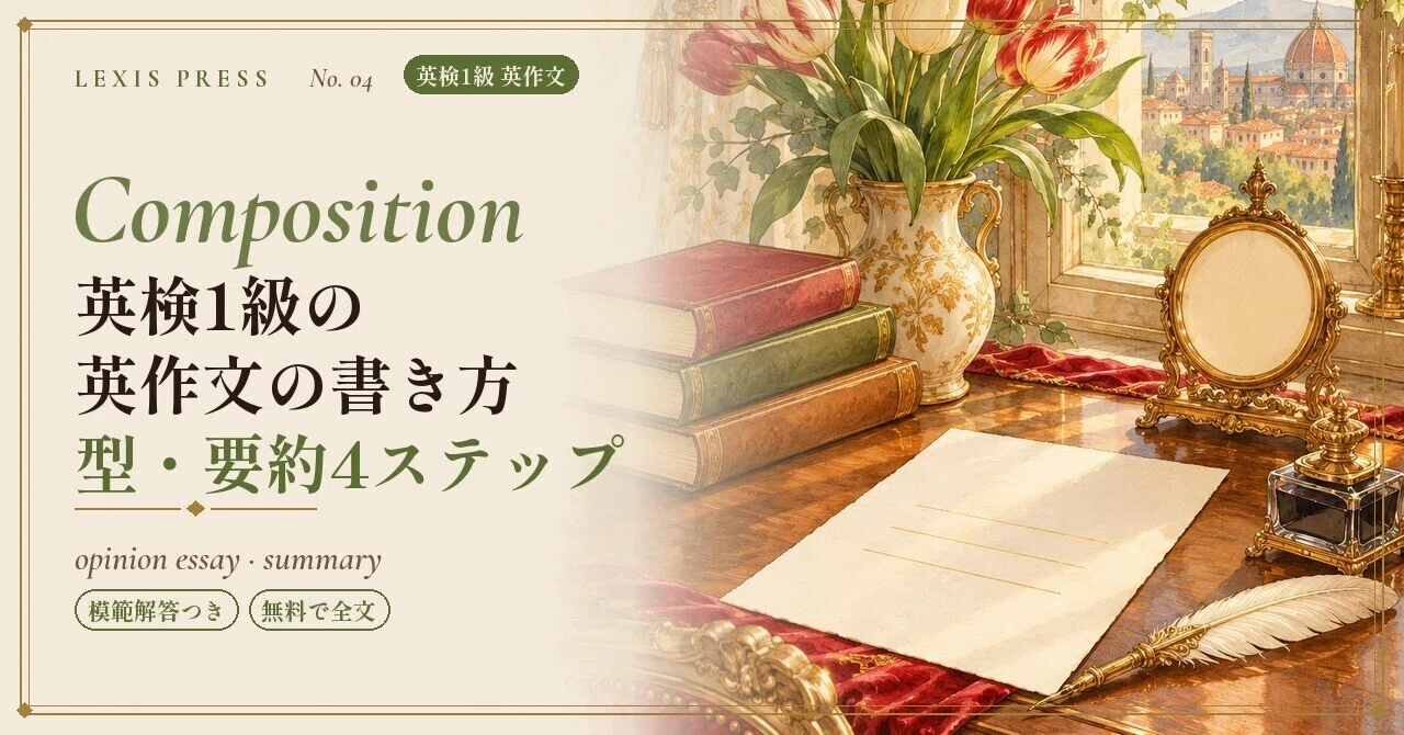 How to Write Eiken Grade 1 Essays: Templates, Time Management, and 4 ...