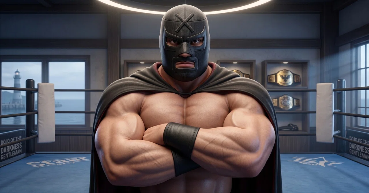 The Fate of the Masked Wrestler and the Secret Origin of Devil Black ...