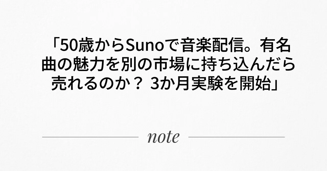 Starting Music Distribution with Suno at 50. Can I Make Money by ...
