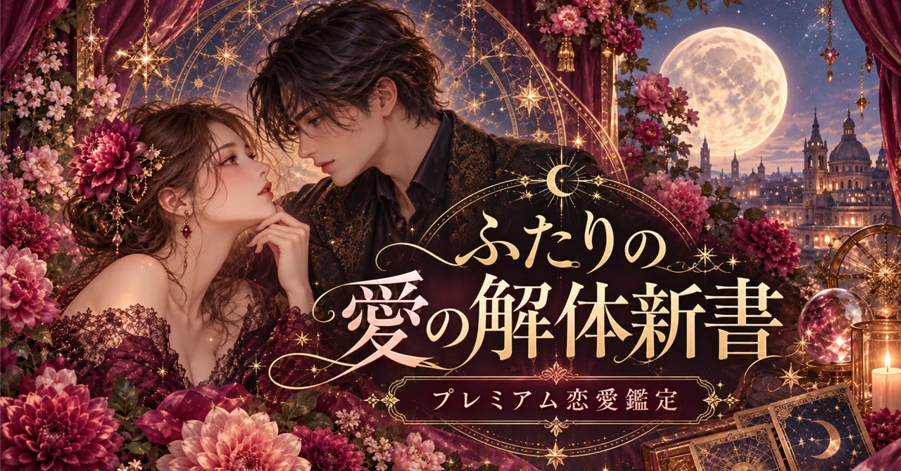 公式LINE限定】ふたりの愛の解体新書｜プレミアム恋愛鑑定｜ダリ💐占い