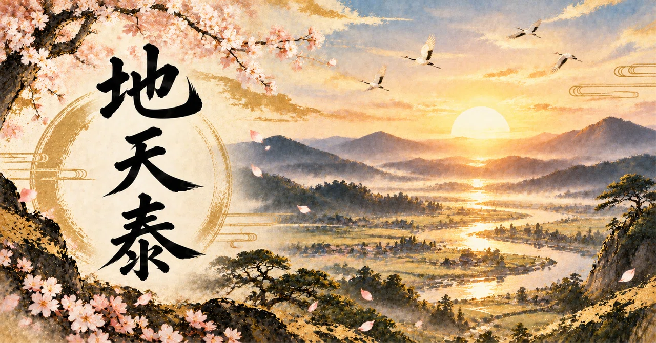 I Ching: Earth-Heaven Tai, Hexagram 11｜月ノ美虎