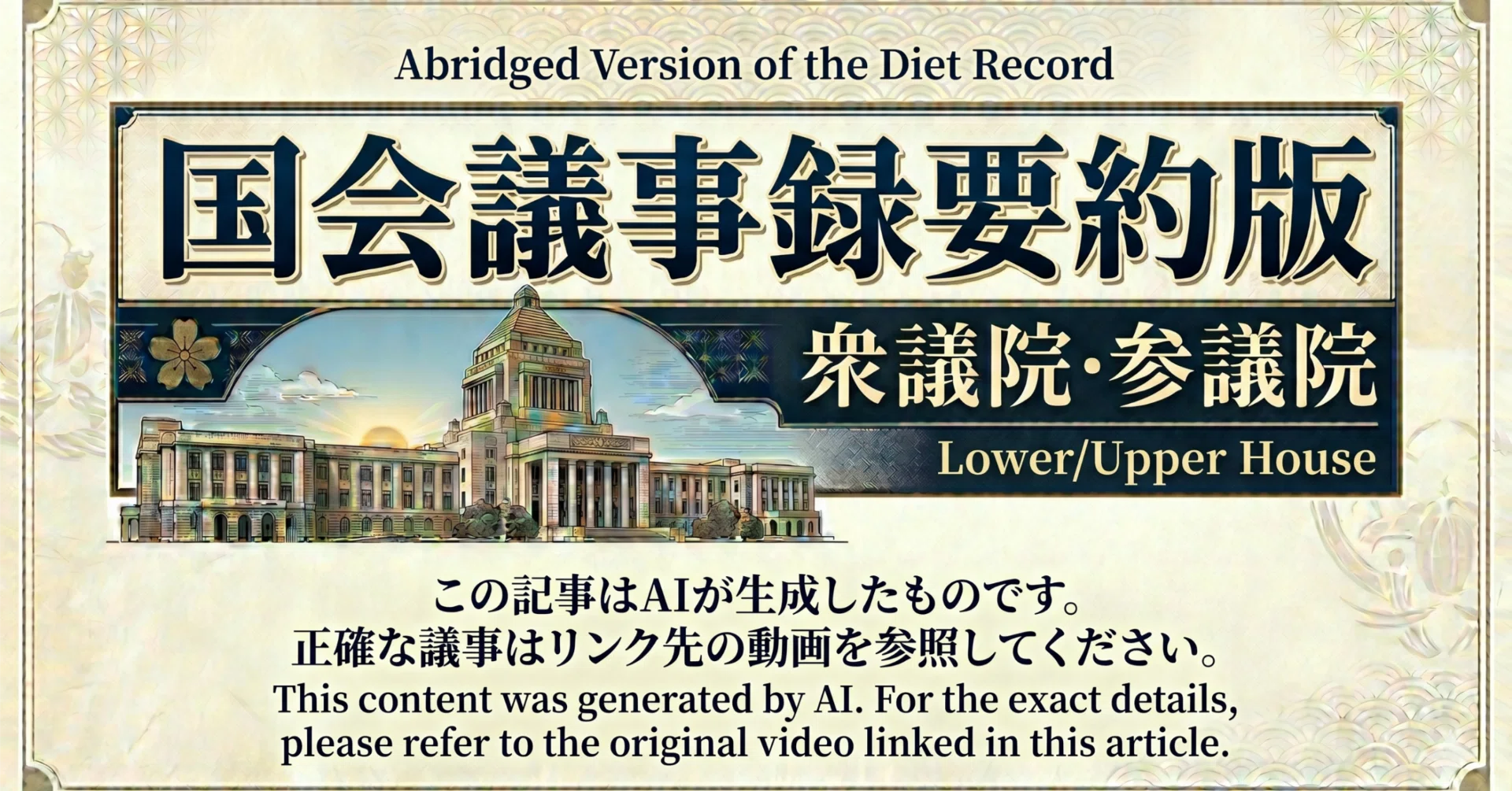 国会議員の給与・年収はいくら？年間6000万円が投じられる仕組みと世界比較・民間格差のリアル