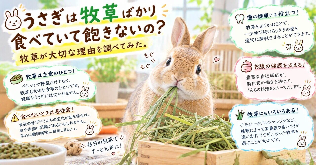 Do rabbits get bored of eating only hay? I looked into why hay is so ...
