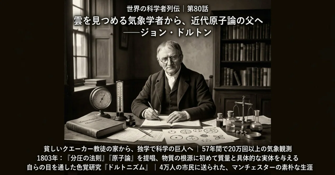 From a Cloud-Gazing Meteorologist to the Father of Modern Atomic Theory ...