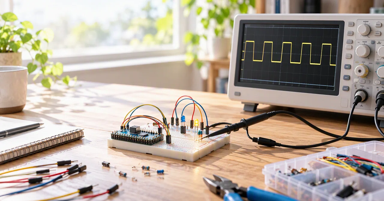 [Oscilloscope Part 3] Finally the final episode! Let's peek at UART ...