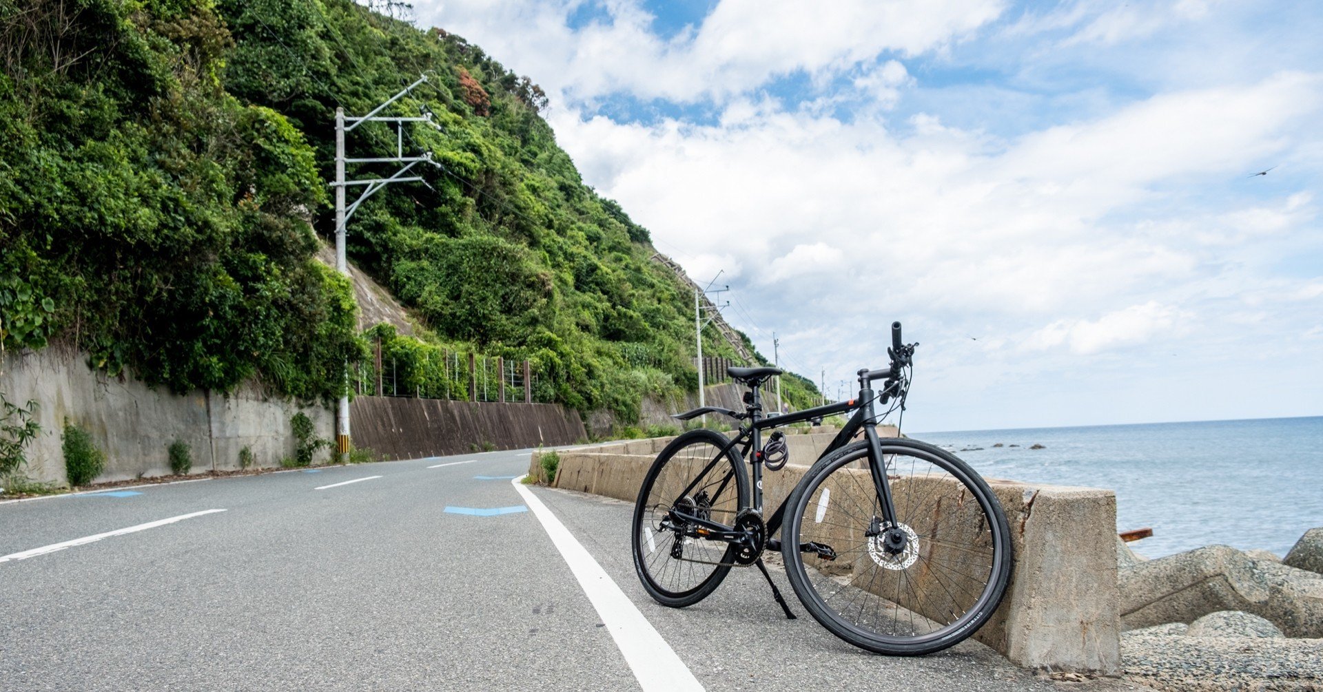 船と自転車で小旅行／志賀島一周ツーリングで夏を満喫した話（福岡県 