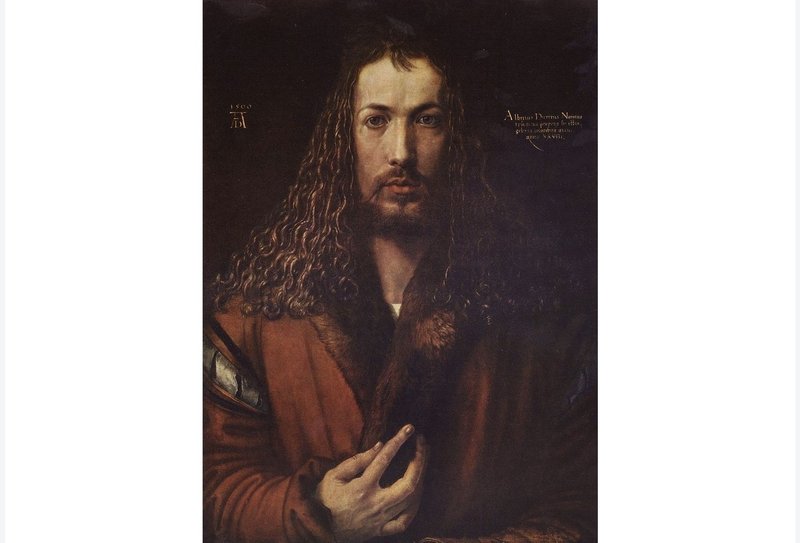 デューラーの自画像 Le Yusee Note