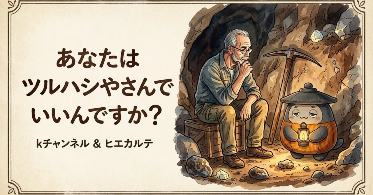 Are you okay with being a pickaxe seller on note?｜kチャンネル