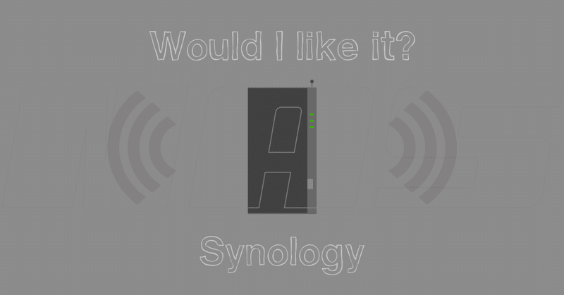 気にいるかな Synology Pid Note 気にいるかな Synology Pid Note