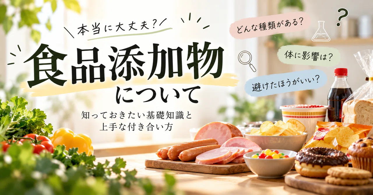 About Food Additives｜のすけ/長生き実践計画