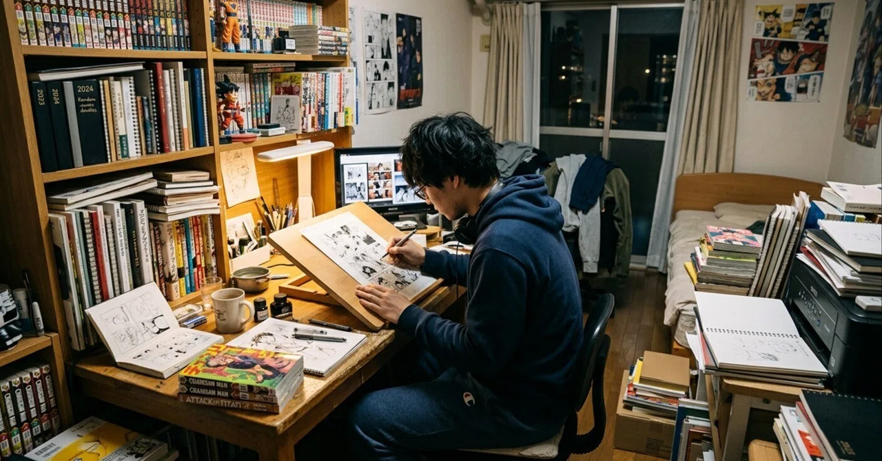 Do Not Tidy Up Your Messy Room Until That Moment｜こうな