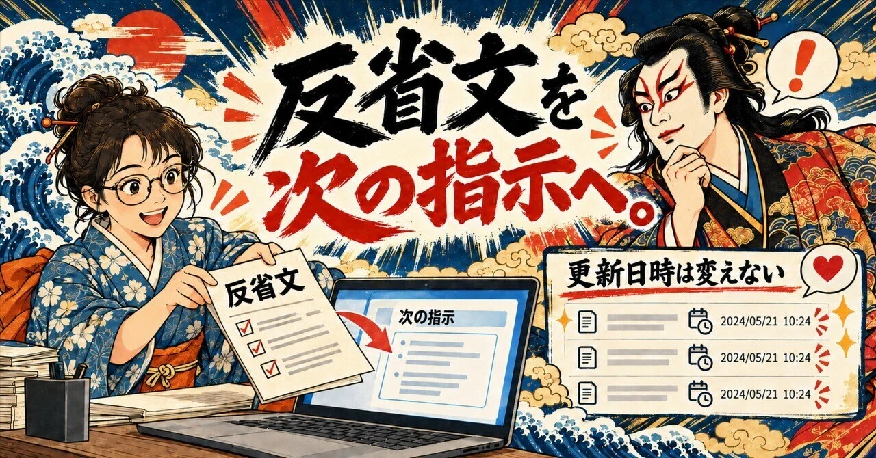 [AI Apology Letter] The story of how pasting an apology letter directly ...