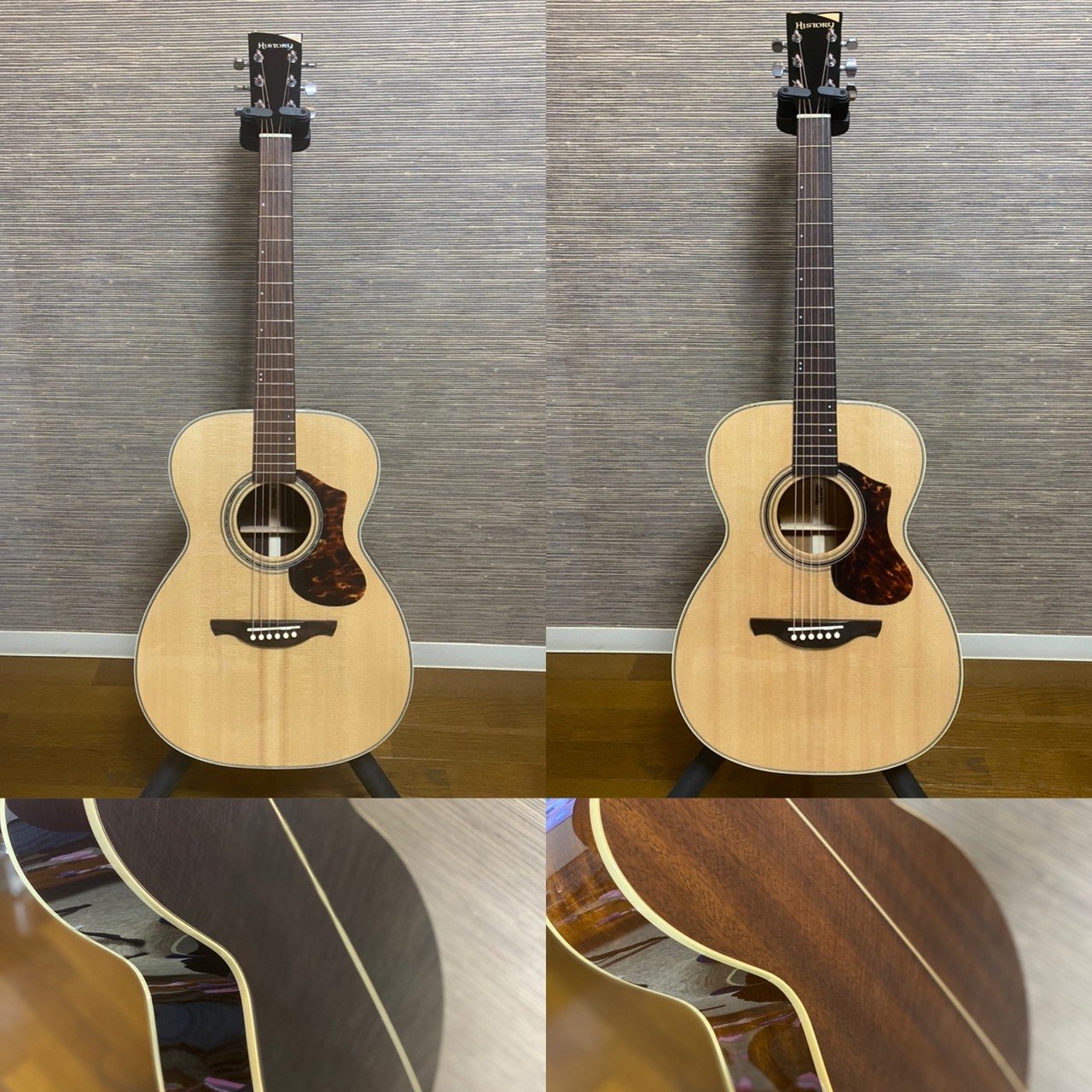 HISTORY NT-S4 アコースティックギター HISTORY NT-S4 Vintage Natural (ビンテージ・ナチュラル) エレアコ