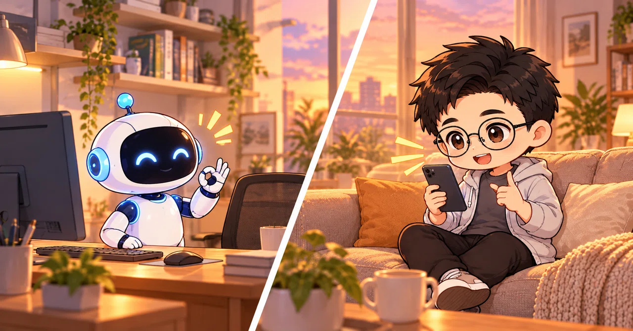 You can instruct AI from your smartphone even when you are not at your ...