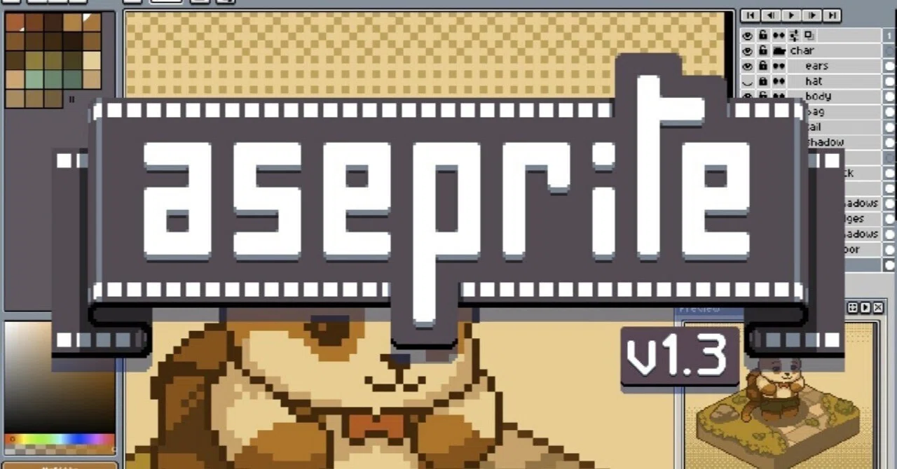 Games and Pixel Art Training ②_Aseprite｜月島一葉