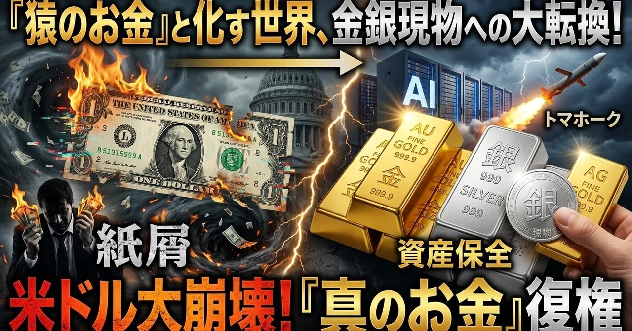 Currencies Turning into Paper Waste and the Restoration of 