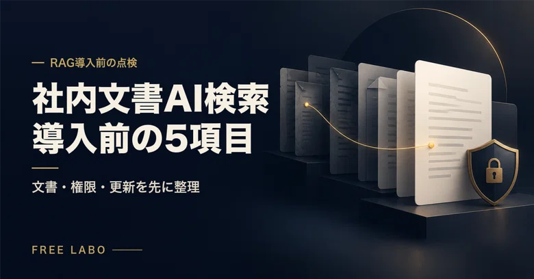 Points to Consider When Introducing Internal Document AI Search (RAG ...