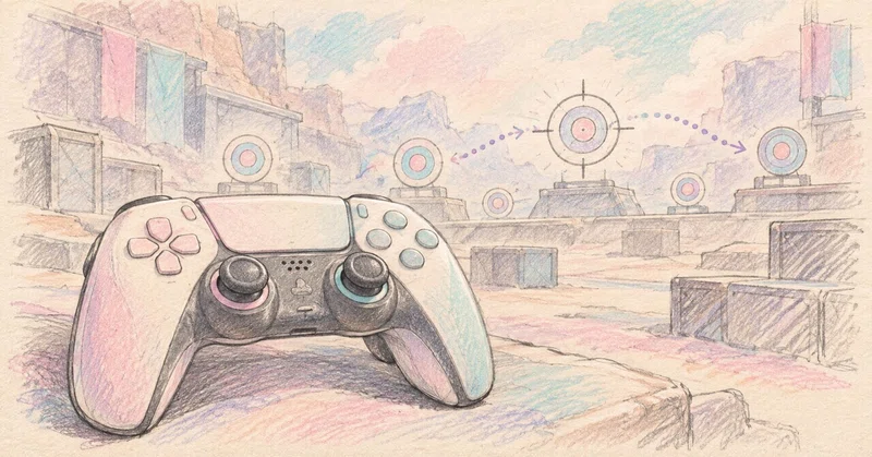 【APEX・PAD】近距離で敵を通り越す人へ。追いエイムを分解する7日間トレーニング
