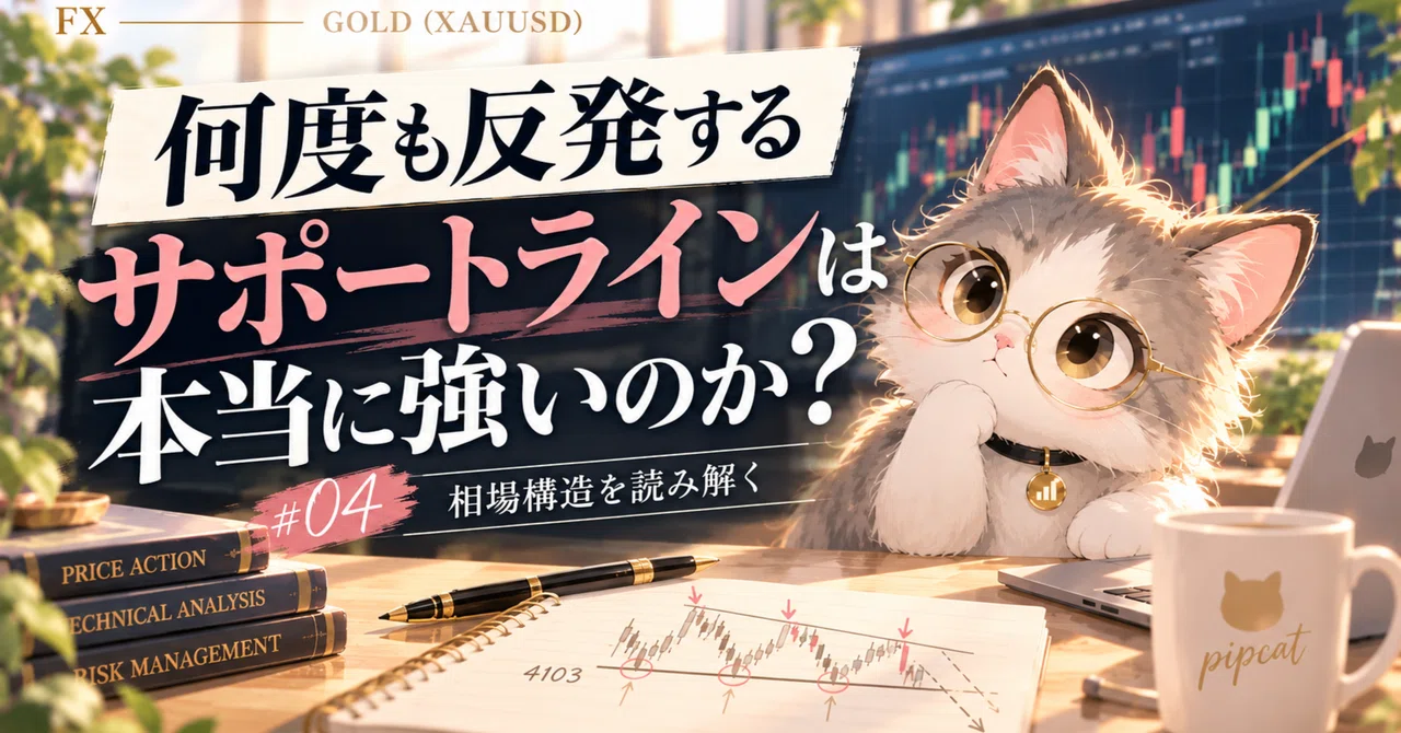 Is a support line that bounces multiple times really strong? #04｜pipcat