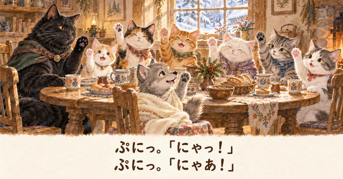 Paw-print Werewolf [Weekly Short-Short Note] (407 characters)｜輪郭
