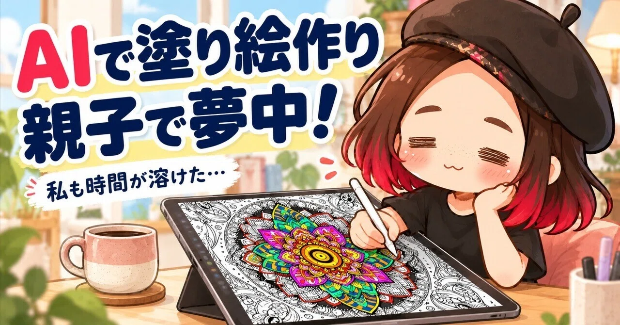 Making coloring pages for parent and child with AI | The kids were ...