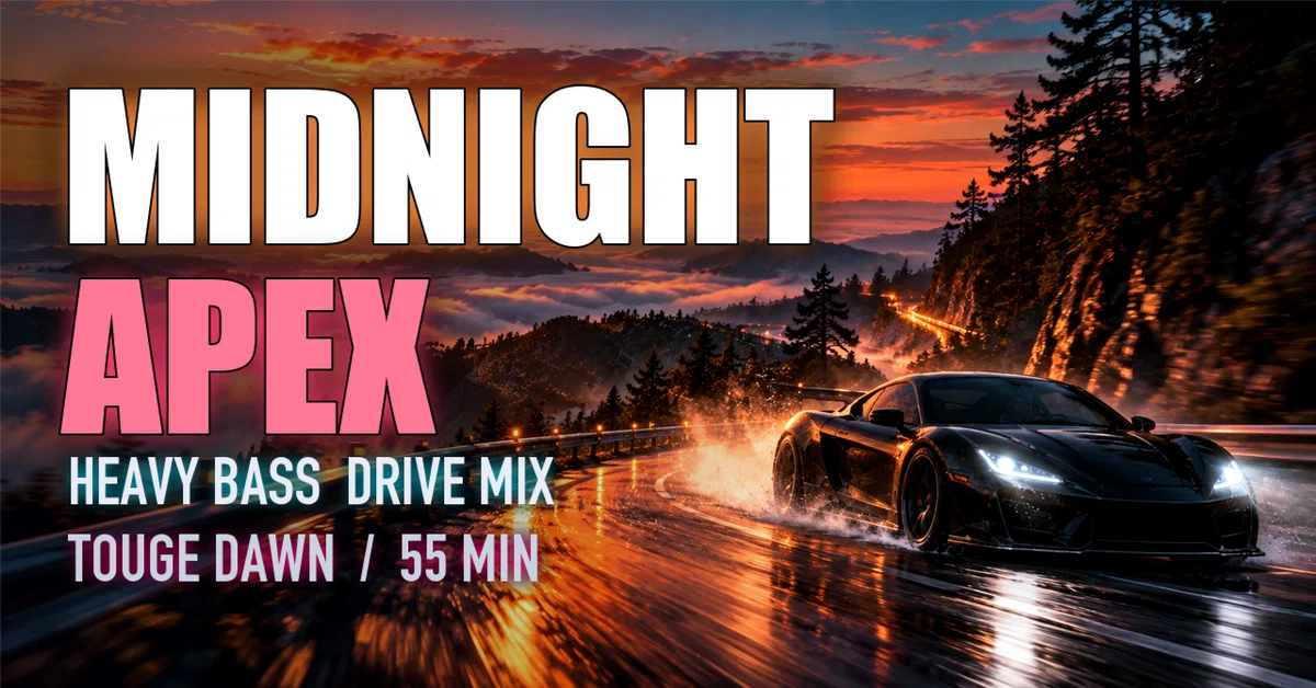 Deep Bass BGM for Work and Driving: 'Dawn Pass' (Midnight Apex Vol. 5 ...