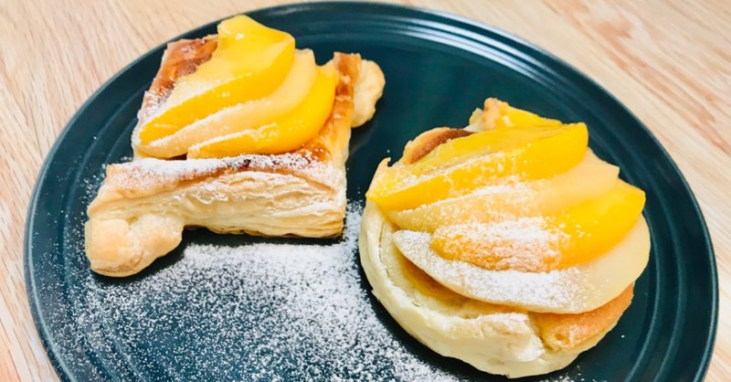 桃のパイを作りました Chisaco Note