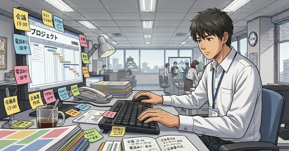 That 'Mysterious Sticky Note' Covering the Desk Looked Like ...