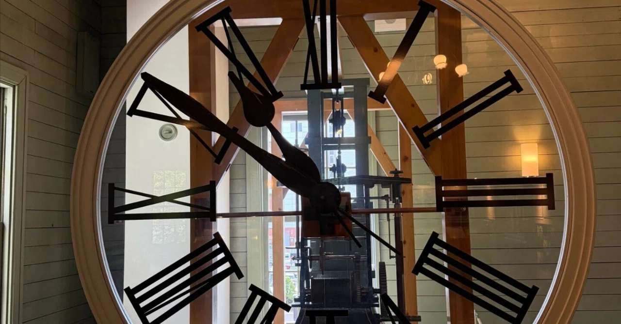 The fingers that wound the grandfather clock remembered. The 