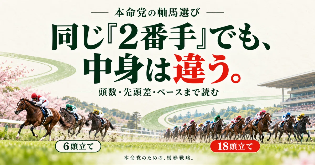 Are the second position in a 6-horse race and the second position in an ...