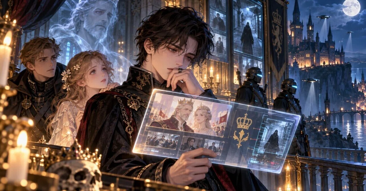 Hamlet: Near-Future Edition, While the Prince Struggles with Revenge ...