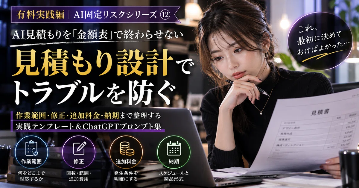 [Paid Practical Edition | AI Fixed Risk Series ⑫] Design Techniques to ...