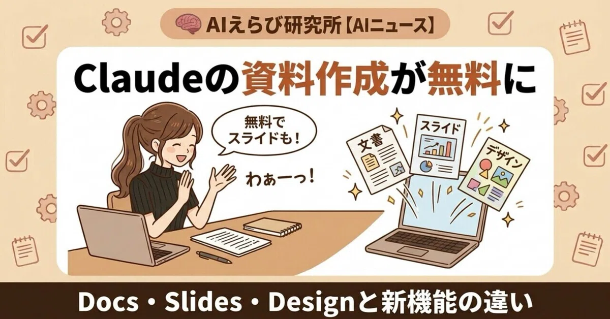 Claude's 'Docs, Slides, and Design' Now Available on Free Plans ...