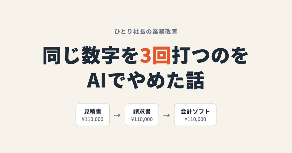 [2 Days of Development, 0 Yen Additional Cost] How I, a Solo CEO ...