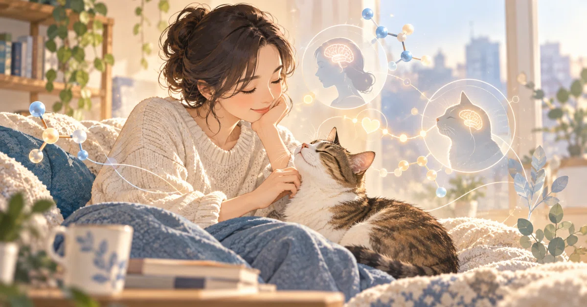 Are cats and humans connected by a 'love hormone'? Thinking about the ...