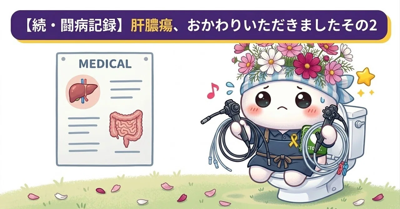 [Continued: Medical Record] Liver Abscess, I've had seconds. Part 2｜バック ...