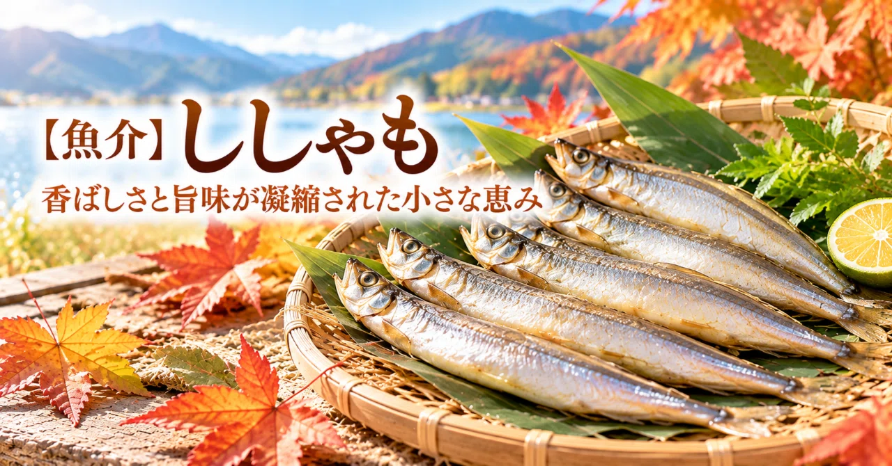 [어패류]시샤모｜고소함과 감칠맛이 응축된 작은 선물｜神崎 眞菜美｜24節気の薬膳キッチン