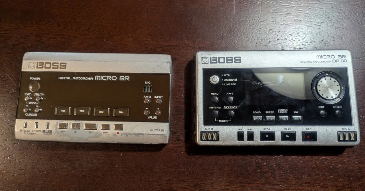 BOSS マルチトラックレコーダー BR-80を今更使ってみる その1不満