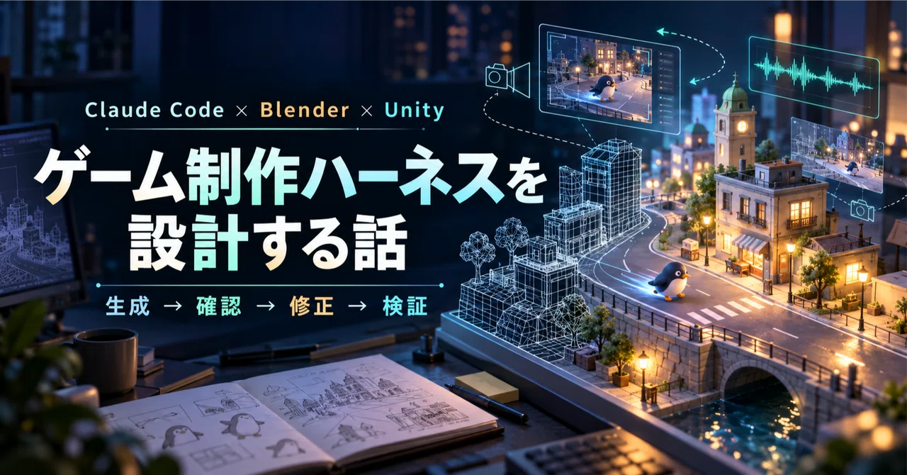 Designing a Game Production Harness with Claude Code, Blender, and ...
