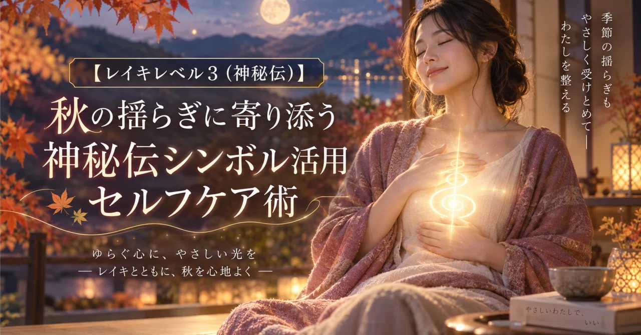 [Reiki Level 3 (Shinpiden)] Self-Care Techniques Using Shinpiden ...