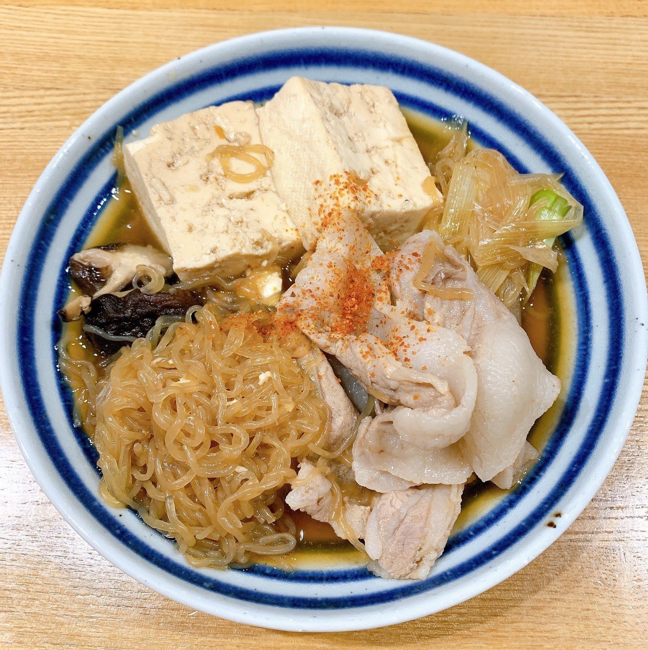 豆腐 しらたき 肉