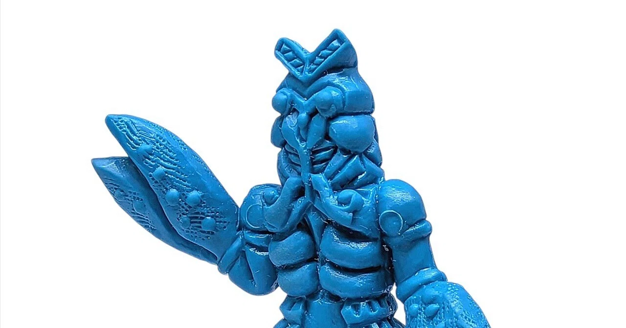 ウルトラ怪獣消しゴム　黒配色　タイショー　ラゴン　パンドン　ウー　バルタン星人 ウルトラ怪獣消しゴム第4弾・ウルトラ怪獣No.4 バルタン星人（『ザ