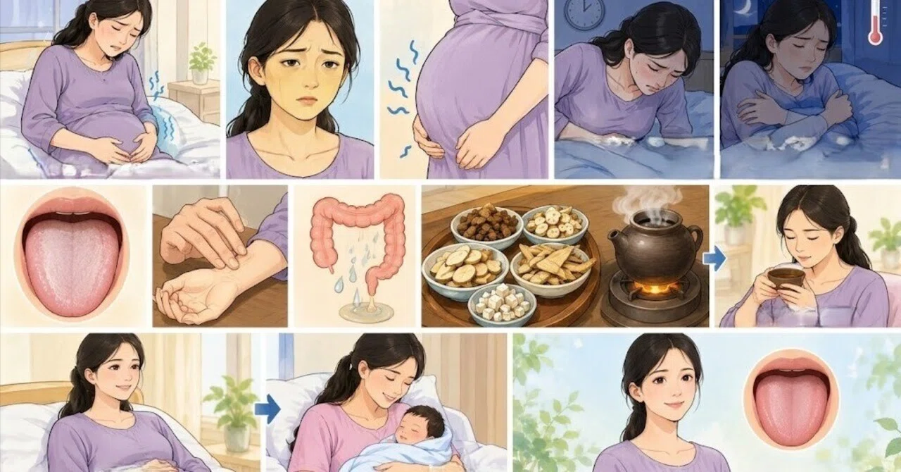 A 28-year-old woman at 6 months of pregnancy with cold pain in the ...